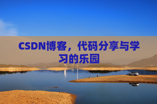 CSDN博客，代码分享与学习的乐园